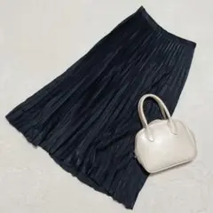 ジャーナルスタンダード◇プリーツロングスカート 光沢 美シルエット 綺麗め 36