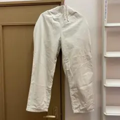 GU アイボリー チノパン