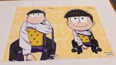 おそ松さん　オシアドコラボ 十四松ポストカード