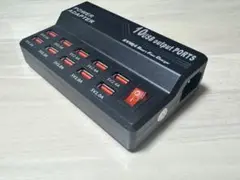 10Port USB パワーアダプタ W-838 多人数充電用に！