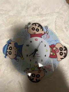 ⚠️値下げ中⚠️ クレヨンしんちゃん 花びら型時計