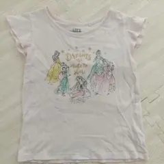 ♡2点セット♡UNIQLO プリンセス　半袖Tシャツ 110　ラプンツェル　靴下