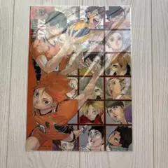 ハイキュー!! A4クリアファイル　JUMP SHOP期間限定店限定
