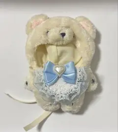 ぬいぐるみ　スタイ　水色