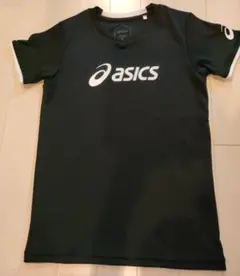 asics 半袖Tシャツ 黒　サイズ140 アシックス　吸汗速乾性　ドライ感