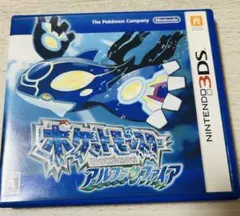 Nintendo 3DS ポケットモンスター　アルファサファイア