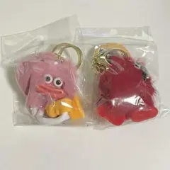 もじゃもじゃ リップモンスター KH キーホルダー 足