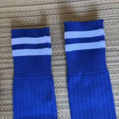 umbro 青 ストライプ ソックス