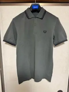 FRED PERRY ダークグレー ポロシャツ Mサイズ
