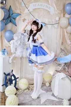 シーサイドブルーマリンコスチューム Malymoon コスプレ 衣装 希少 シーサイドブルーマリンコスチューム《【Malymoon/マリームーン