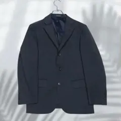 レミュー LESMUES ジャケット 上着 デニム調 裏地ストライプ 5052
