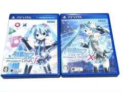 psvita 初音ミク 2本セット 初音ミク -Project DIVA- X