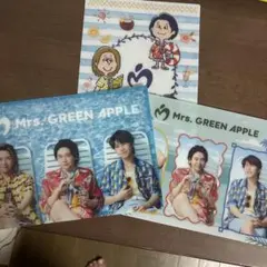 Mrs. GREEN APPLE クリアファイル 3枚セット