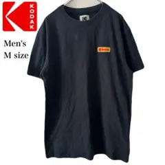 Kodak コダック 半袖 Tシャツ メンズ M ブラック 刺繍ロゴ