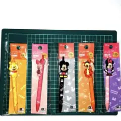 [新品未開封] ディズニーボールペン 5本セット