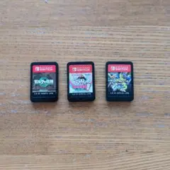 スイッチカセット　3本セット ゼルダの伝説　ティアキン 桃鉄 スプラトゥーン3