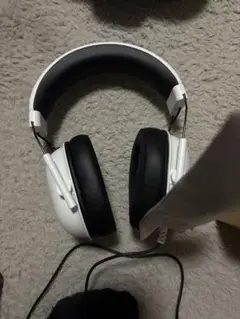 Razer BlackShark V2 X White ヘッドホン　ジャンク