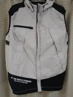 バートル空調服ベスト AC1134 シルバー Lサイズ