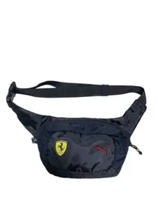 Ferrari Puma ブラックウエストポーチ ボディーバッグ　美品