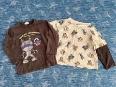100㎝★ダダンダン パウパトロール ロンT 2枚セットTシャツ