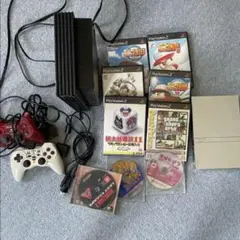 PlayStation 2 本体 + ゲームソフト コントローラー付き