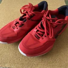 new balance テニスシューズ レッド