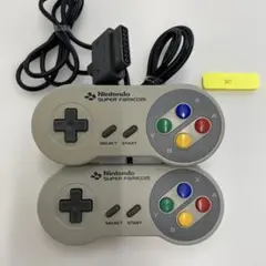 スーパーファミコン コントローラー　2個セット