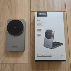 UGREEN 2-in-1 Magnetic Wireless Charger