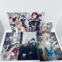 訳あり品　D.grayman ディーグレイマン　下敷き　クリアファイル　ポスカ