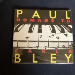 Paul Bley Homage to Carla
