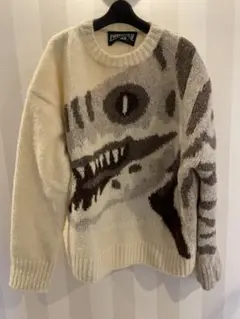 photocopieu ニット 恐竜 DINO SWEATER PHOTOCOPIEU 232SRN