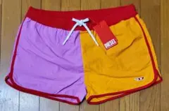 ディーゼル　新品　メンズ　スイムウェア(ピンク/オレンジM)
