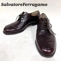 【美品】フェラガモ ferragamo ドレスシューズ　ブラウン　革靴