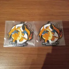 一番くじ ポケモン メガシンカ　I賞 ラバーチャーム　メガリザードンY セット