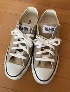 スニーカー コンバース ベージュ ALLSTAR レディース ローカット