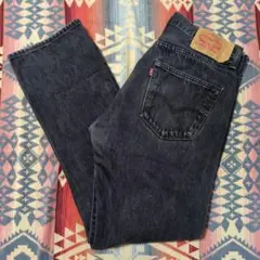 LEVI'S 501 ブラックデニム W34 L32