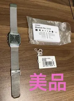 CASIO カシオ アナデジ デュアルタイム 腕時計 aq-230a-1dmq