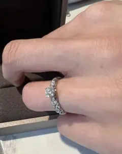 ★時間限定値下げ CHAUMET トルサード ダイヤ 0.38ct 10号