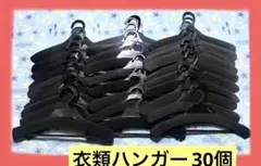 洋服&薄型★衣類ハンガー30本セット