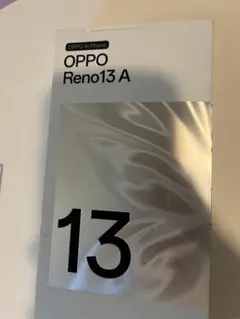 Reno 13 A 128GB アイスブルー 新品未使用