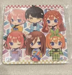 五等分の花嫁　映画村　コラボメニュー注文特典　コースター