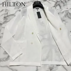 【未使用品】HILTON トガニット ニットジャケット完売品 L ホワイト