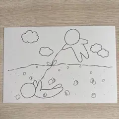 【オリジナルイラスト】　繋がり