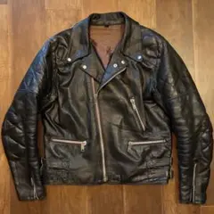 80s uk vinvage TT LEATHERS ダブルライダースジャケット