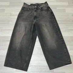 h&m super baggy スーパーバギー デニム 29/30 ブラウン