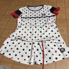 SHC 水玉模様 テニスウェアセット