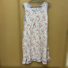 キッズ　花柄ノースリーブワンピース 130