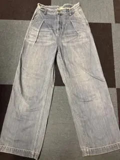 ARH ライトブルー ワイドパンツ