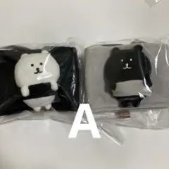 ナガノ　くま　ぬいぐるみドリンクホルダー　A セット