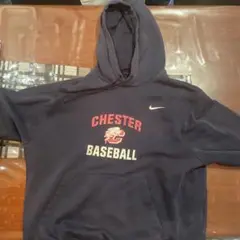 Nike ネイビー パーカー CHSTER BASEBALL